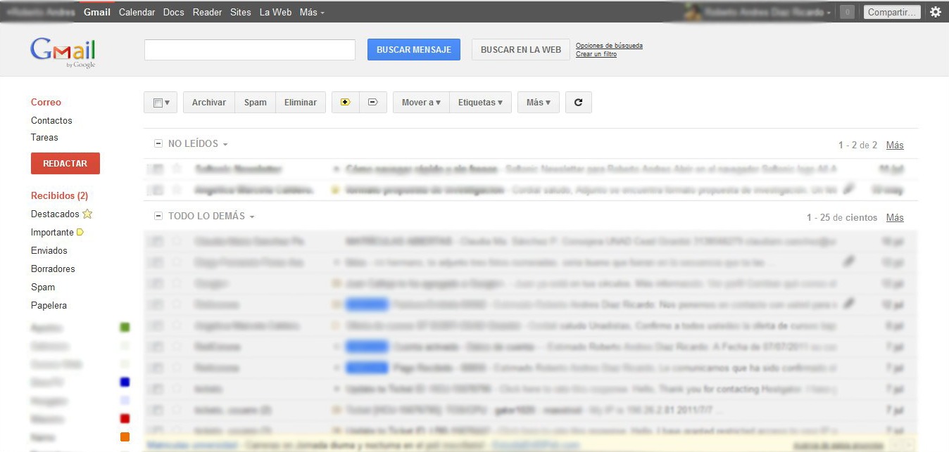 Foto 0 en  - La nueva apariencia de los servicios de Google