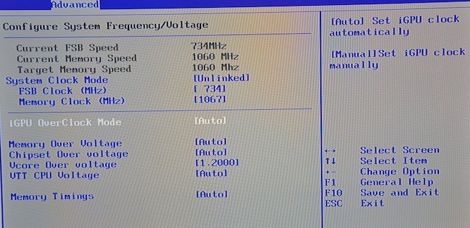 BIOS Overclocking - Overclocking para Netbook o PC ? Parte 2:  BIOS Overclocking